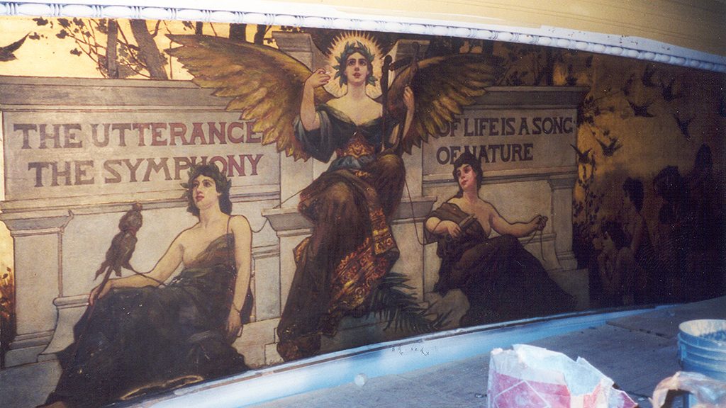mural and plaster restoration